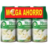 Ambientador White Bouquet Airwick Freshmatic, Recambio 3 Uds