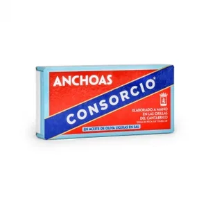Anchoa en Aceite de Oliva Ligeras en Sal Consorcio 26 G.