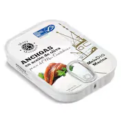 Anchoas del Cantábrico MSC en Aceite de Oliva Dia Mari Marinera Lata 50 G