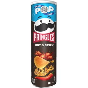 Aperitivo Frito de Patata Sabor Hot & Spicy Pringles