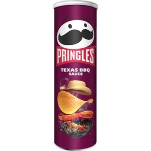 Aperitivo Frito de Patata Sabor Texas BBQ Pringles