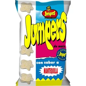 Aperitivos de Maíz con Sabor a Mantequilla Jumpers