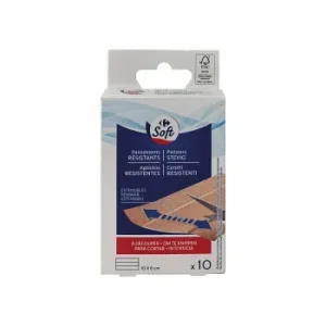 Apósitos Resistentes Carrefour Soft 10 Ud.