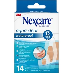 Apósitos Surtidos Aqua Clear Waterproof Transpirables Nexcare