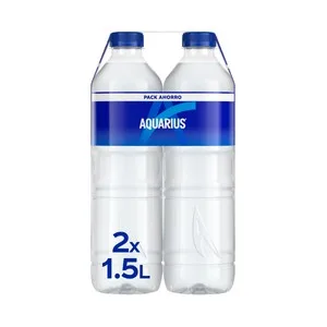 Aquarius Bebida Isotónica con Sabor a Limón Pack de 2 Botellas X 1,5 L. 3000 ML