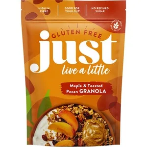 Granola de Arce y Nueces Pecanas sin Gluten  Just 360 G