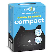 Arena para Gatos Compacta Deligato de Dia Caja 4 Kg
