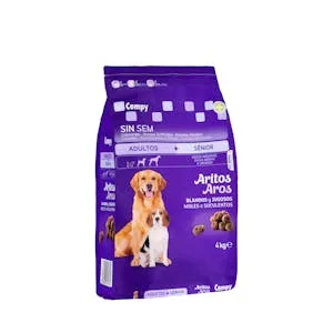 Aritos Perro Adulto y Sénior Compy 4 KG