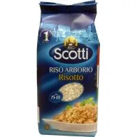 Arroz Arborio para Risotto Scotti, Paquete 500 G