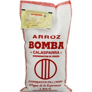 Arroz Bomba DOP de Calasparra  Virgen de la Esperanza 1 KG