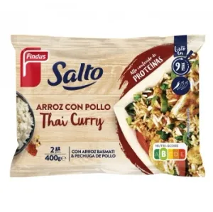 Arroz con Pollo Thai Curry Findus 400 G.