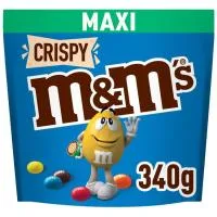 Grageas de Arroz Crispy M&m's, Bolsa 340 G
