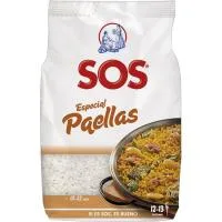 Arroz Especial para Paella Sos, Paquete 1 Kg