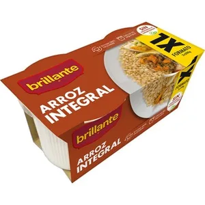 Arroz Integral Cocido para Guarnición Pack 2 Brillante 200 G