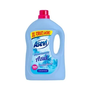 Asevi Azul Suavizante Concentrado, Acabado Frescor Intenso, 125 Lavados 3 L. 3000 ML
