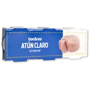Atún Claro al Natural Paq. 3 U.