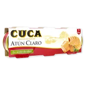 Atún Claro con Aceite de Oliva Cuca Paq. 3 U.
