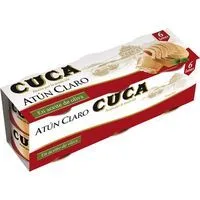 Atún Claro en Aceite de Oliva Cuca, Pack 6x65 G