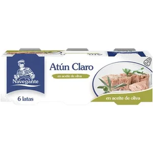 Atún Claro en Aceite de Oliva Pack 6 Navegante