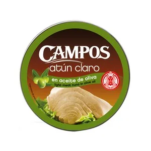 Atún en Aceite de Oliva Campos, Pack 3x80 G