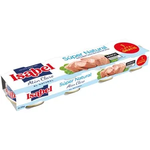 Atún Claro Súper Natural Pack 3  Isabel 52 G