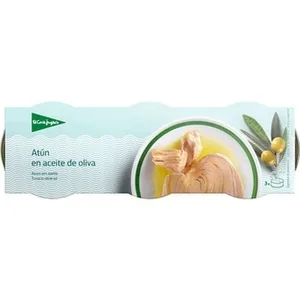 Atún en Aceite de Oliva Pack 3 el Corte Ingles