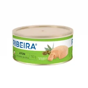 Atún en Aceite de Oliva Ribeira 650 G.