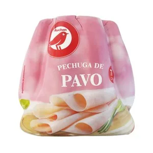 Auchan Pechuga de Pavo Producto Alcampo - Loncha Normal 2 a 3 Mm 127.5 G
