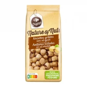 Avellanas Tostadas Original Carrefour 200 G.