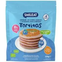 Tortitas de Avena Integral y Arándanos Smileat, Bolsa 125 G