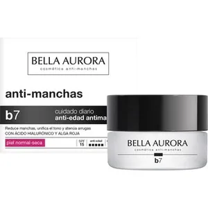 B7 Anti-manchas Crema Facial Tratamiento Despigmentante Spf-15 para Piel Normal-seca Bella Aurora