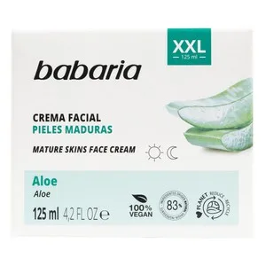 Babaria Crema Facial con Aloe Vera para Pieles Maduras 125 Ml.