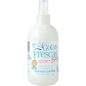 Baby Agua de Colonia Concentrada Suave y Duradera Baja en Alcohol  Gotas Frescas 250 ML