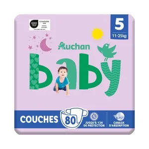 Producto Alcampo Baby Pañales Talla 5 (11-25 Kg) 105 Uds.
