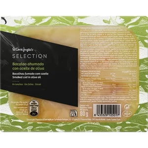 Bacalao Ahumado con Aceite de Oliva en Lonchas el Corte Ingles Selection