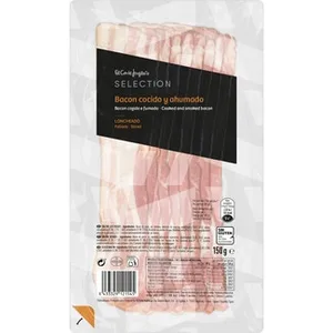 Bacon Cocido y Ahumado en Lonchas sin Gluten el Corte Ingles Selection