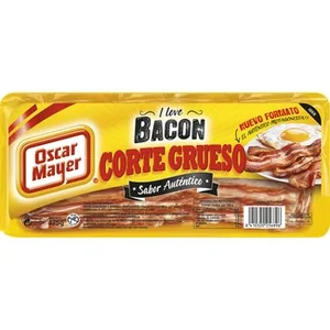 Bacon Corte Grueso en Lonchas sin Gluten Oscar Mayer