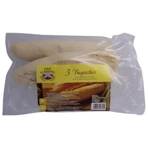 LA Gañanía Baguettes Precocidas 3 Uds. 345 G.