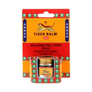 Tiger Balm Bálsamo de Tigre Rojo Masaje,tiger Balm 19 Gr