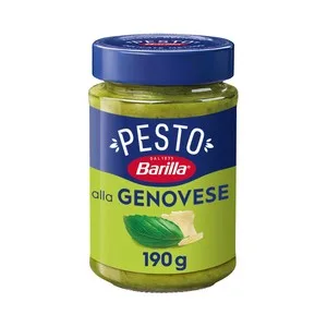 Barilla Salsa Pesto a la Genovesa con Albahaca y Queso Parmesano Barilla 190 G.