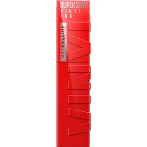 Barra de Labios Líquida Permanente Superstay Vinyl Ink 25 Red-hot Maybelline