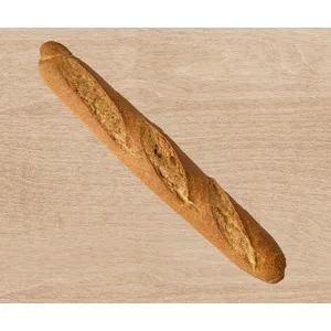 Barra de Pan con Harina Integral de Trigo 70% con Masa Madre de Fabricación Propia 220 G.