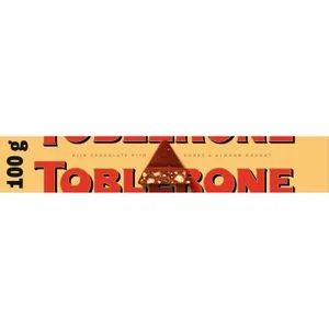 Barrita Chocolate Leche con Miel  y Almendras 100 Gr