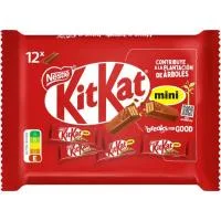 Barrita de Chocolate con Leche Mini KIT Kat, Pack 12x16,6 G