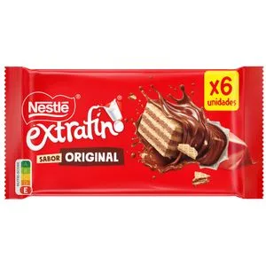 Barrita de Galleta Chocolate con Leche 6 X 18 Gr