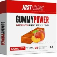 Barrita Gummy Electrolitos Justloading, Pack 3x30 G