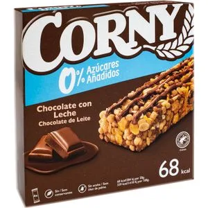 Barritas Cereales con Choco-leche 0% Pack 6 120 Gr
