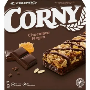 Barritas de Cereales con Chocolate Negro sin Aceite de Palma 6 Unidades Corny
