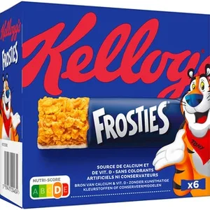 Barritas de Cereales 6 Unidades  Kellogg's Frosties 150 G