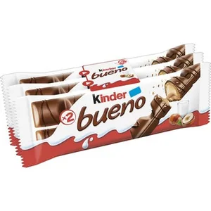 Barritas de Chocolate con Leche y Avellanas Pack 3 Unidades Kinder Bueno